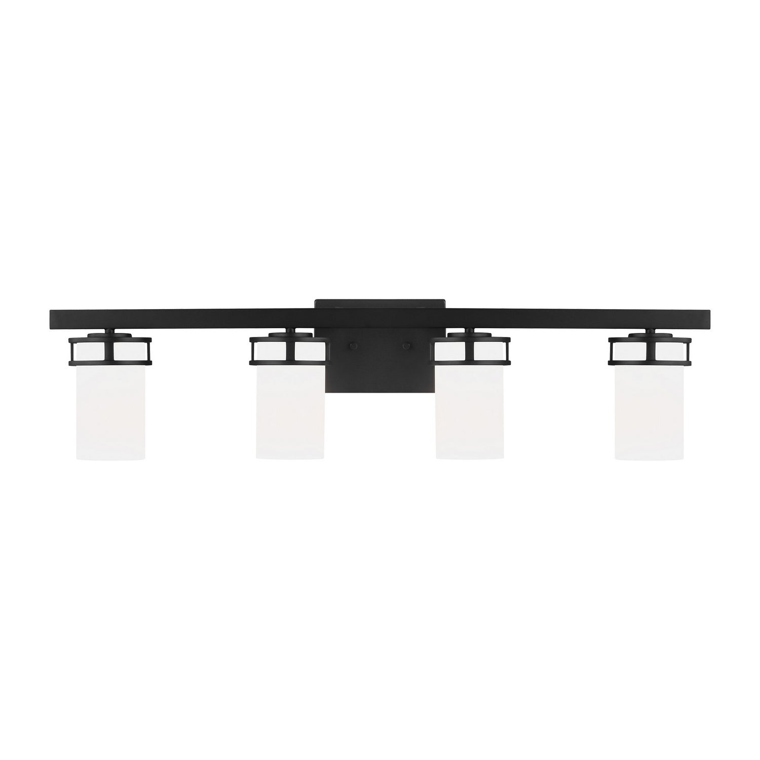 Generation Lighting - 4421604-112 - Four Light Wall / Bath - Robie - Midnight Black