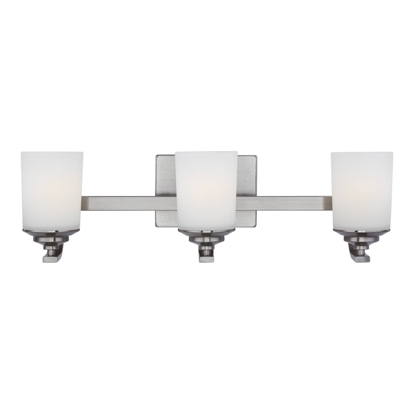 Generation Lighting - 4430703-962 - Three Light Wall / Bath - Kemal - Brushed Nickel