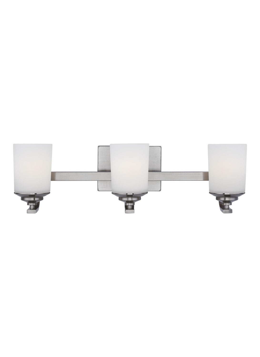 Generation Lighting - 4430703EN3-962 - Three Light Wall / Bath - Kemal - Brushed Nickel
