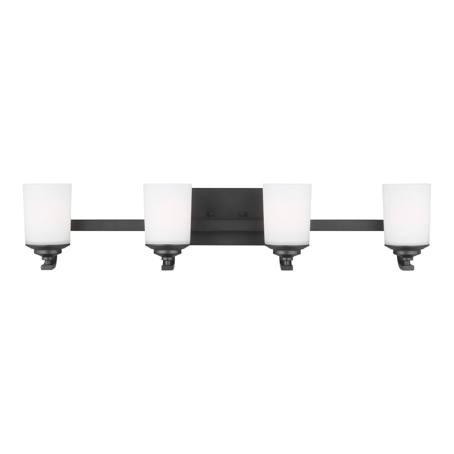 Kemal Four Light Wall / Bath in Midnight Black