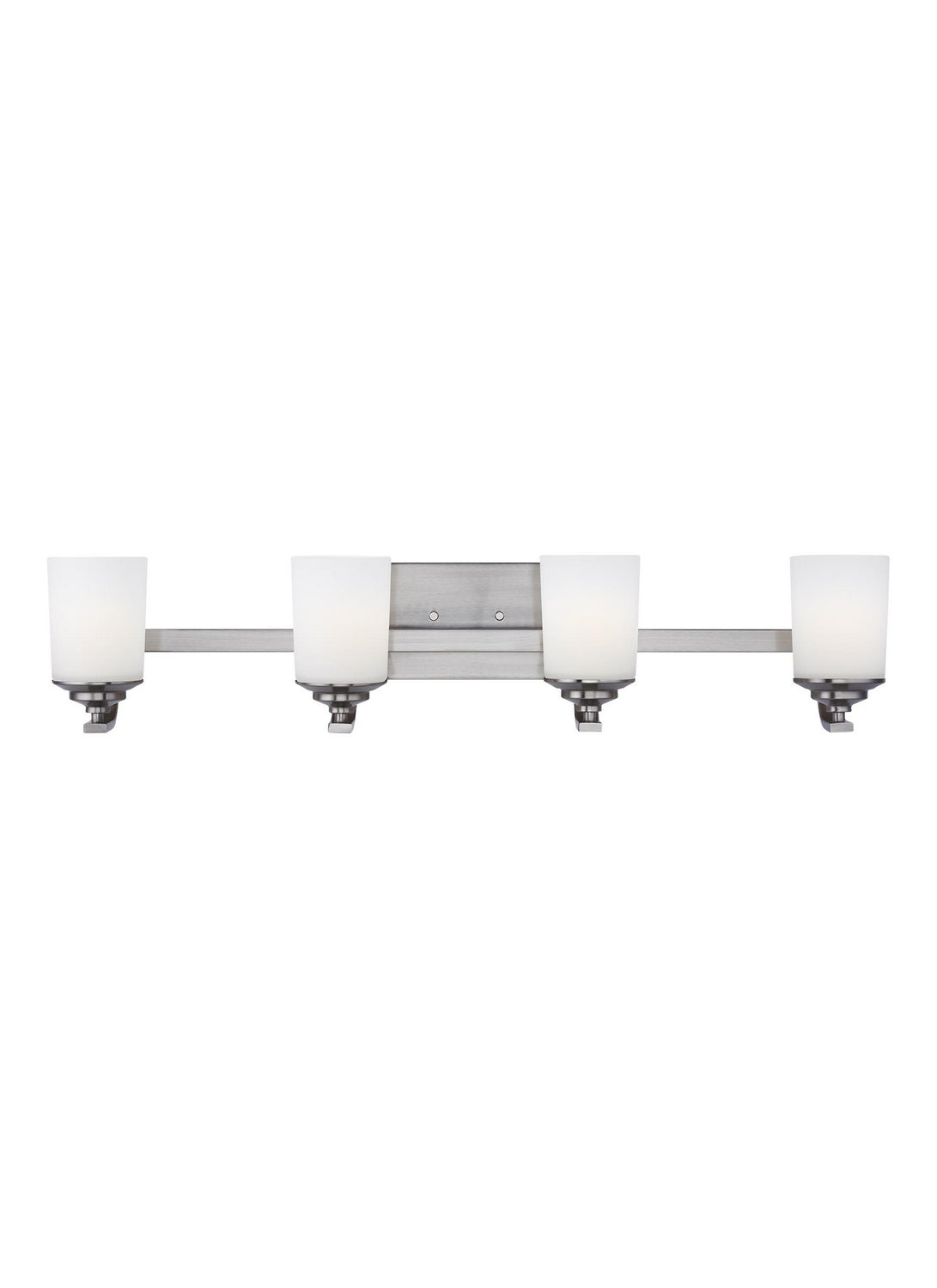 Generation Lighting - 4430704EN3-962 - Four Light Wall / Bath - Kemal - Brushed Nickel