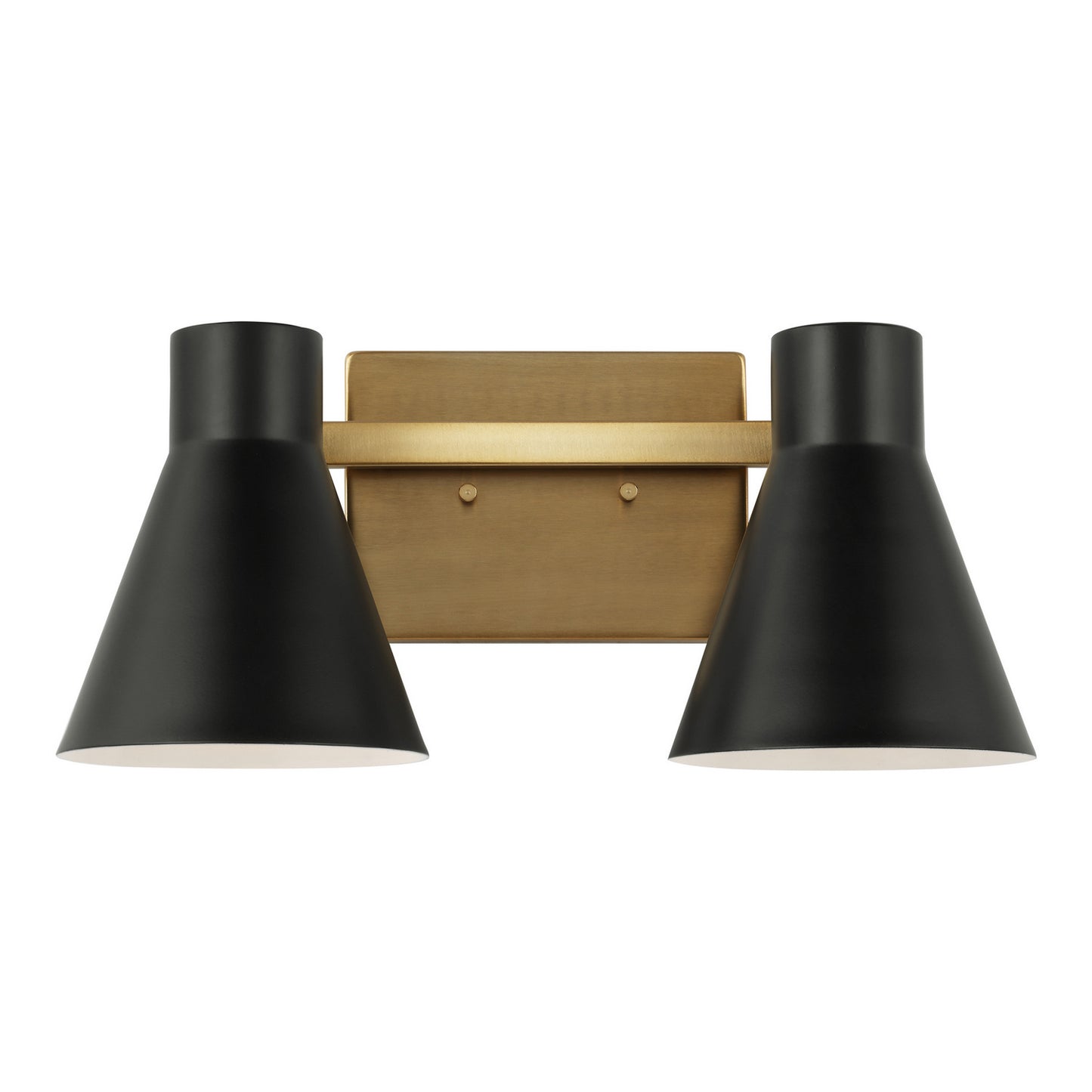 Towner Two Light Wall / Bath in Satin Brass
