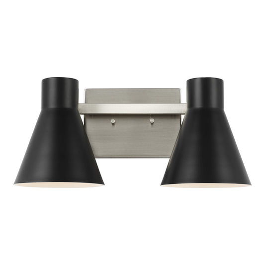 Generation Lighting - 4441302-962 - Two Light Wall / Bath - Towner - Brushed Nickel