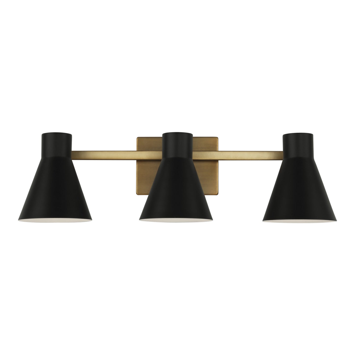 Towner Three Light Wall / Bath in Satin Brass