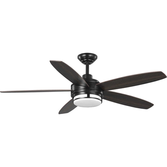 Albin 54"Ceiling Fan in Black
