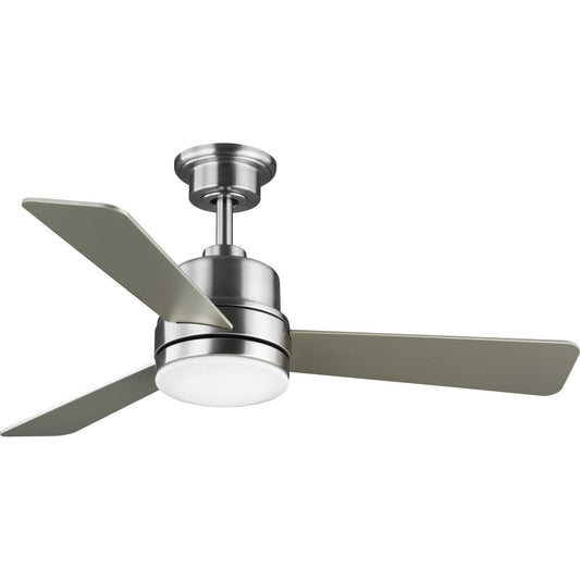 Progress Lighting - P2555-0930K - 44" Ceiling Fan - Trevina II - Brushed Nickel