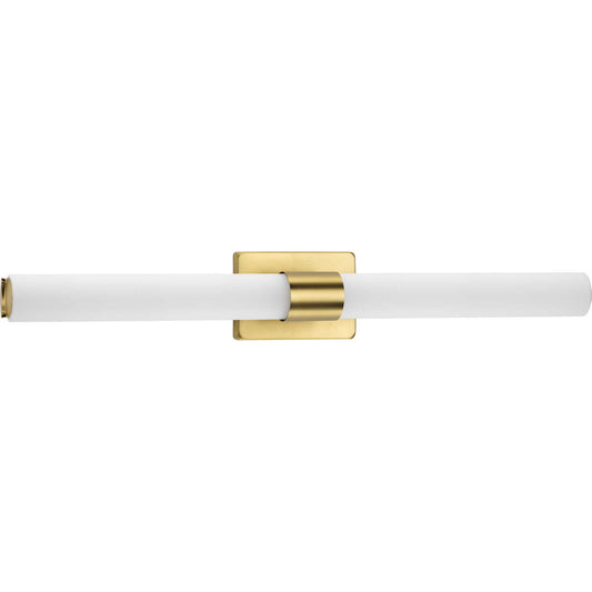 Progress Lighting - P300151-012-30 - LED Linear Bath - Blanco LED - Satin Brass