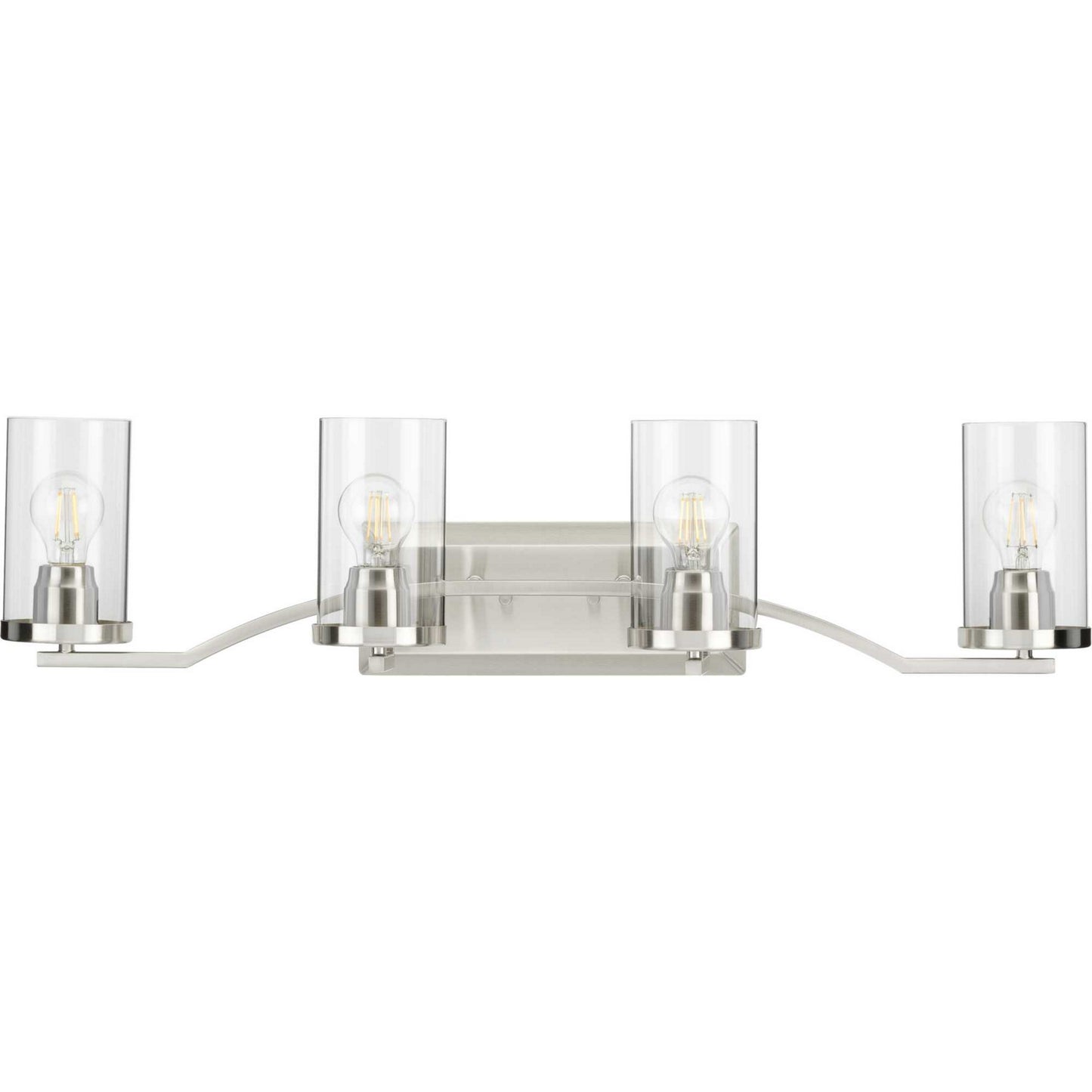 Lassiter Four Light Bath in Brushed Nickel
