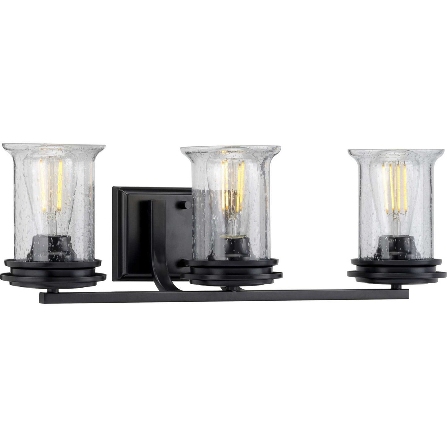 Winslett Three Light Bath in Black