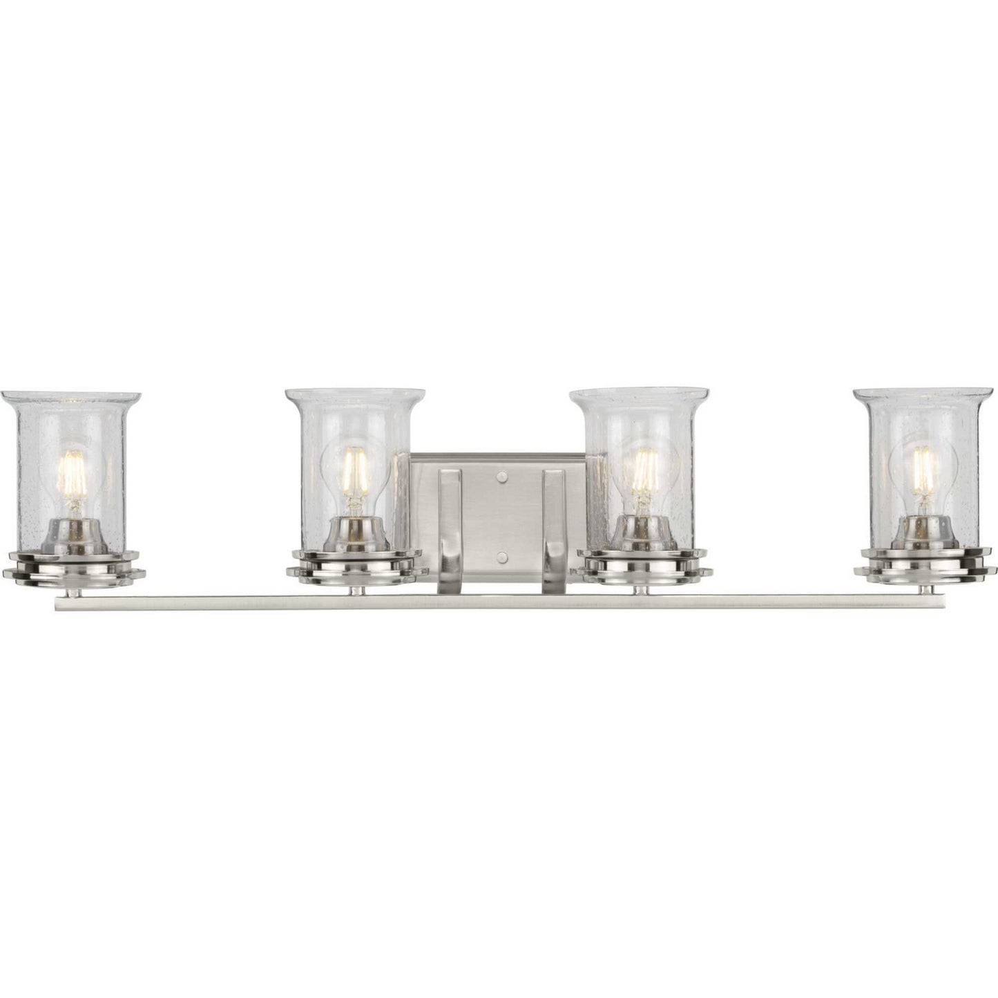 Winslett Four Light Bath in Brushed Nickel