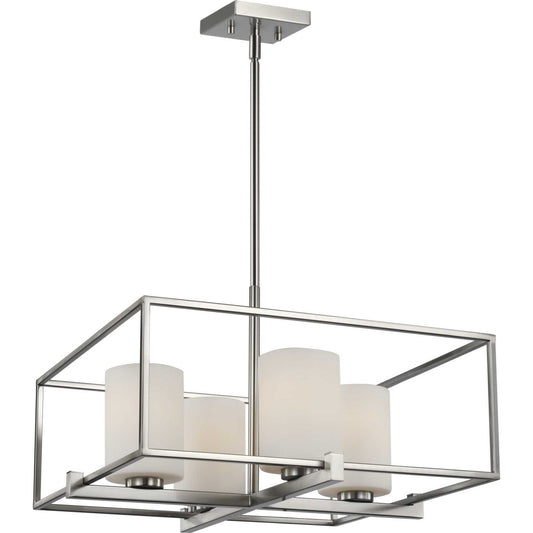Chadwick Four Light Chandelier in Brushed Nickel