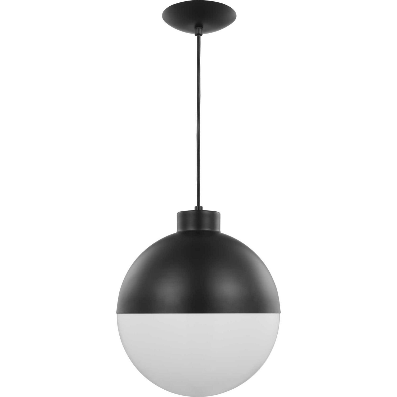 Progress Lighting - P500148-031-30 - LED Pendant - Globe LED - Black