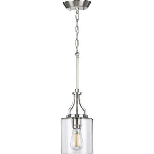 Lassiter One Light Mini Pendant in Brushed Nickel