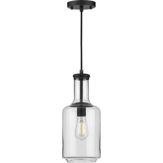 Latrobe One Light Pendant in Black
