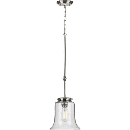Winslett One Light Mini Pendant in Brushed Nickel