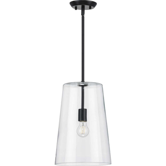 Progress Lighting - P500242-031 - One Light Pendant - Clarion - Black