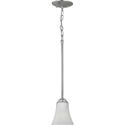 Classic One Light Pendant in Brushed Nickel