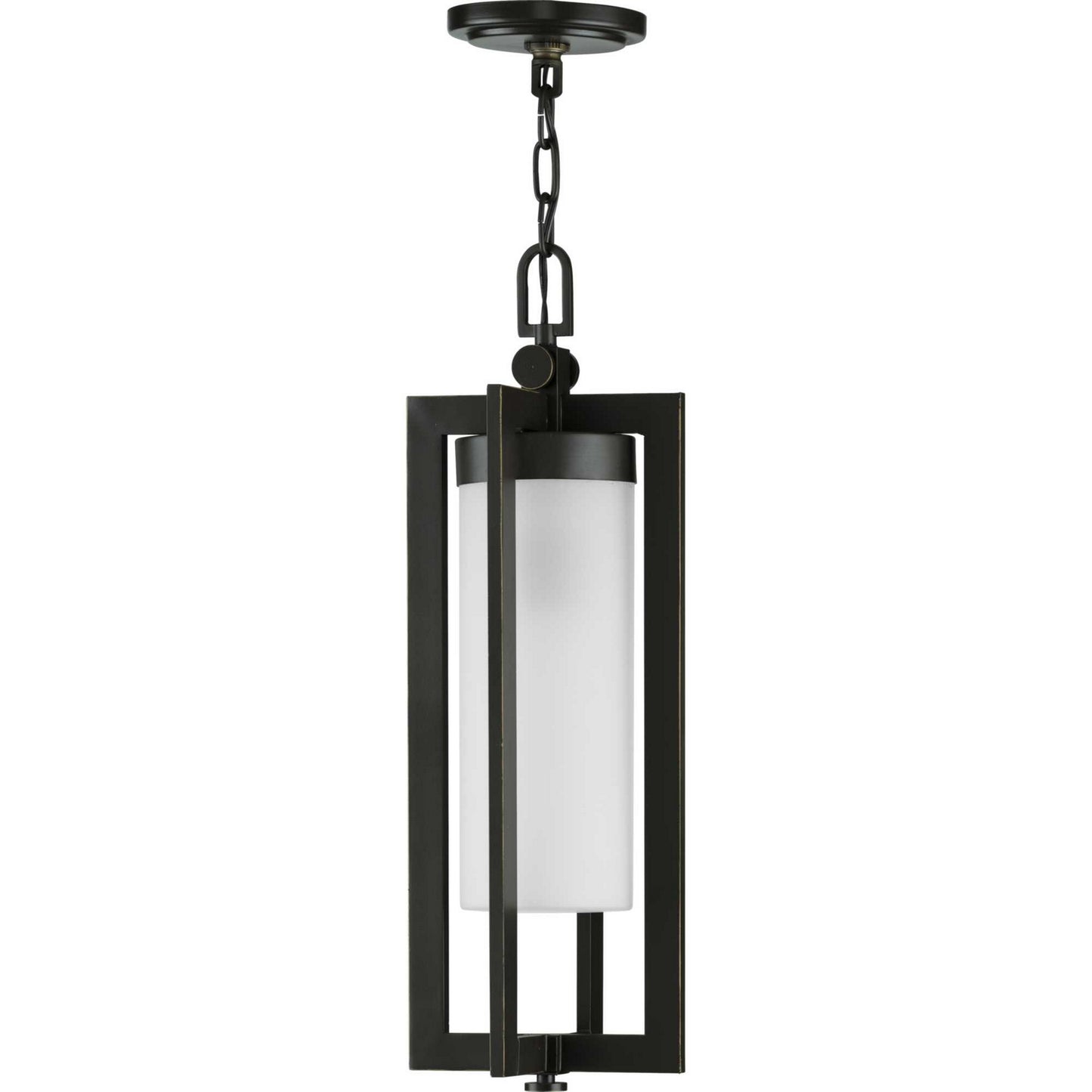 Janssen One Light Hanging Lantern in Oil Rubbed Bronze