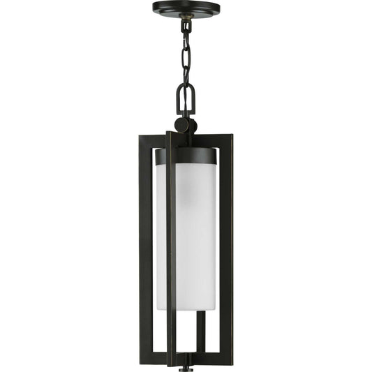Janssen One Light Hanging Lantern in Oil Rubbed Bronze