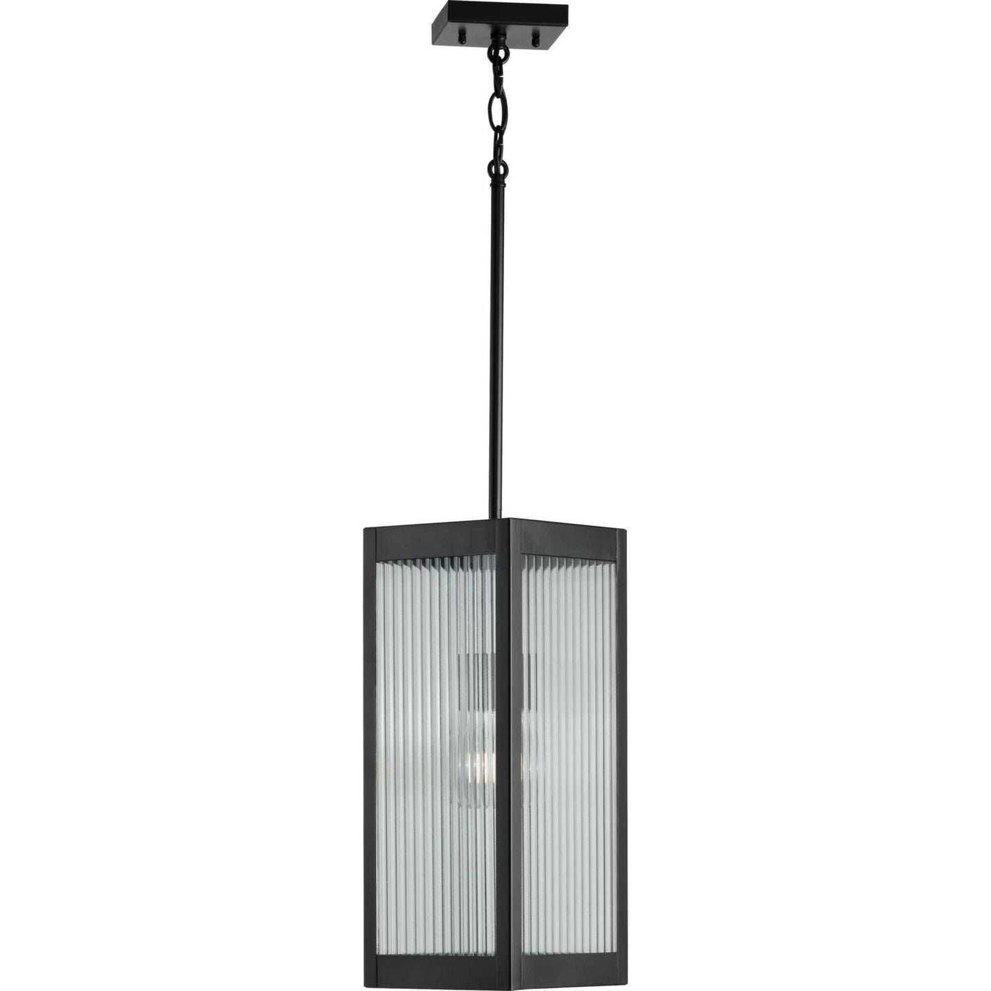 Felton One Light Hanging Lantern in Black