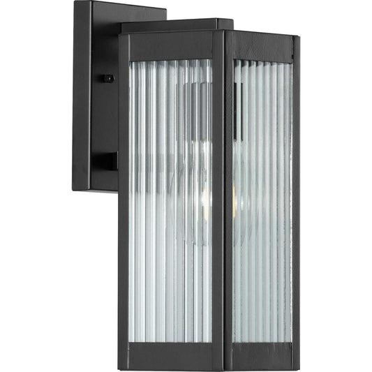 Felton One Light Wall Lantern in Black