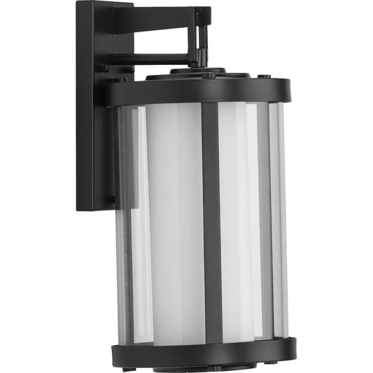 Irondale One Light Wall Lantern in Black