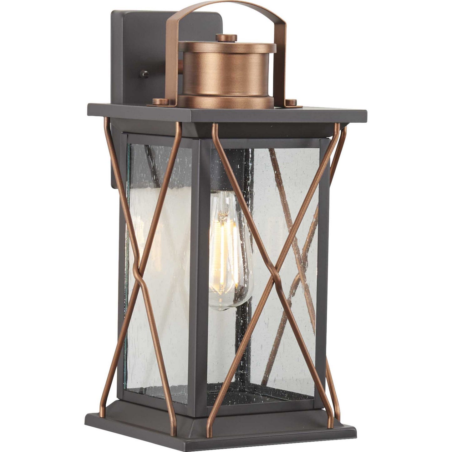 Barlowe One Light Wall Lantern in Antique Bronze