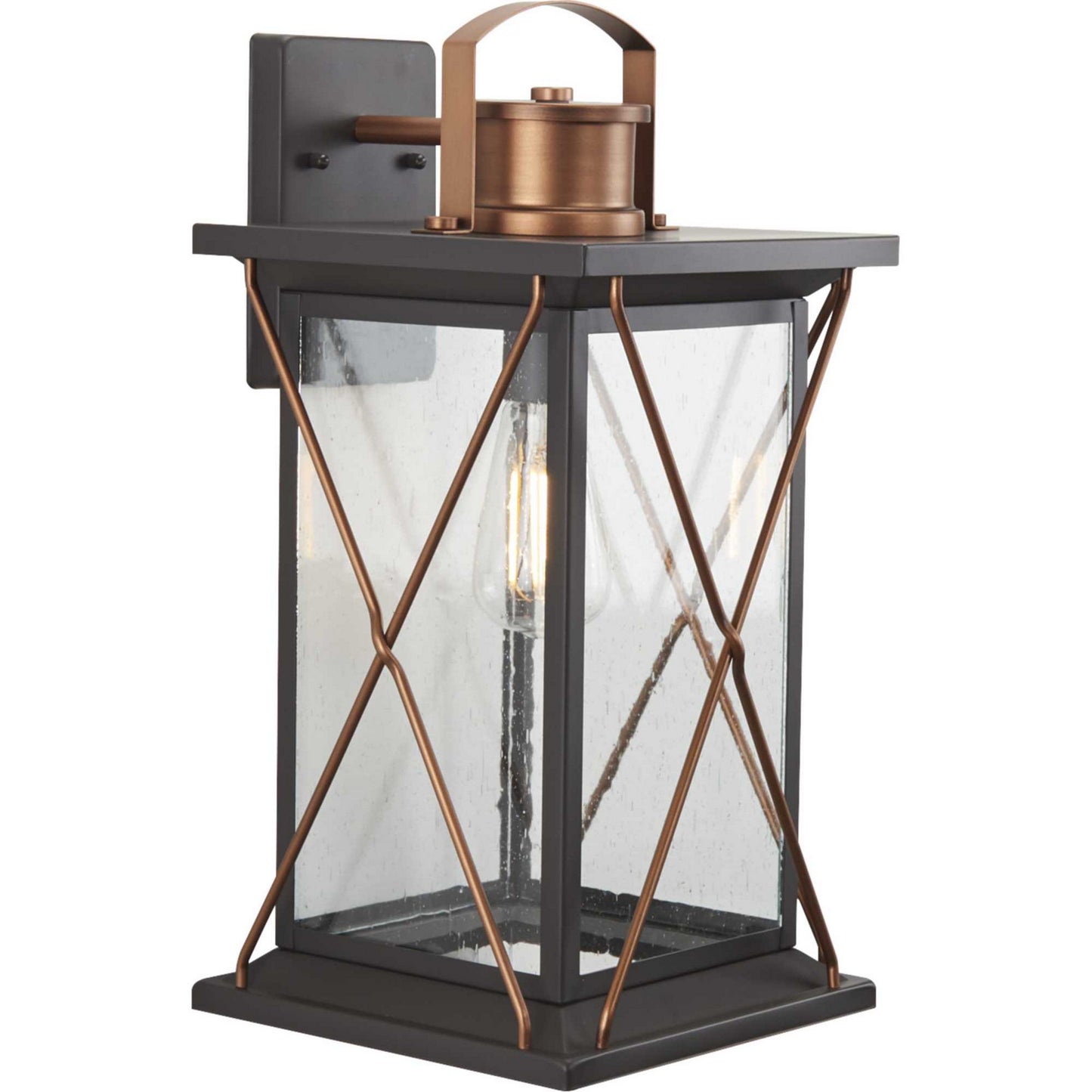 Barlowe One Light Wall Lantern in Antique Bronze