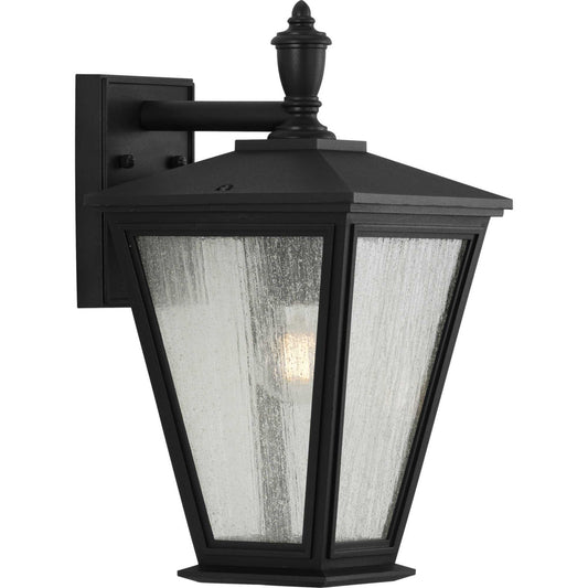 Cardiff One Light Wall Lantern in Black