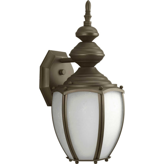 Roman Coach One Light Wall Lantern in Antique Bronze