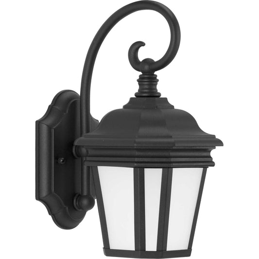 Crawford One Light Wall Lantern in Black