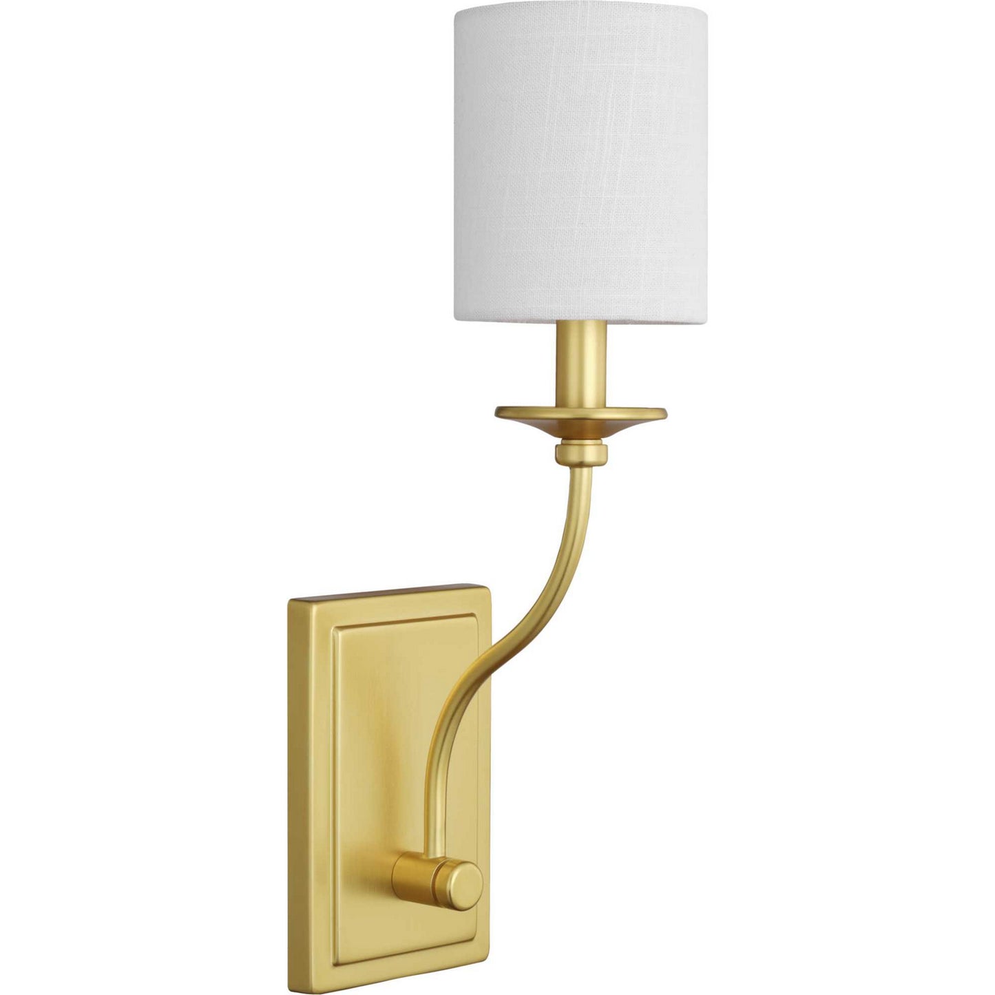 Bonita One Light Wall Sconce in Satin Brass