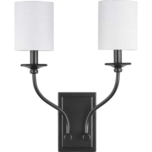 Bonita Two Light Wall Sconce in Black