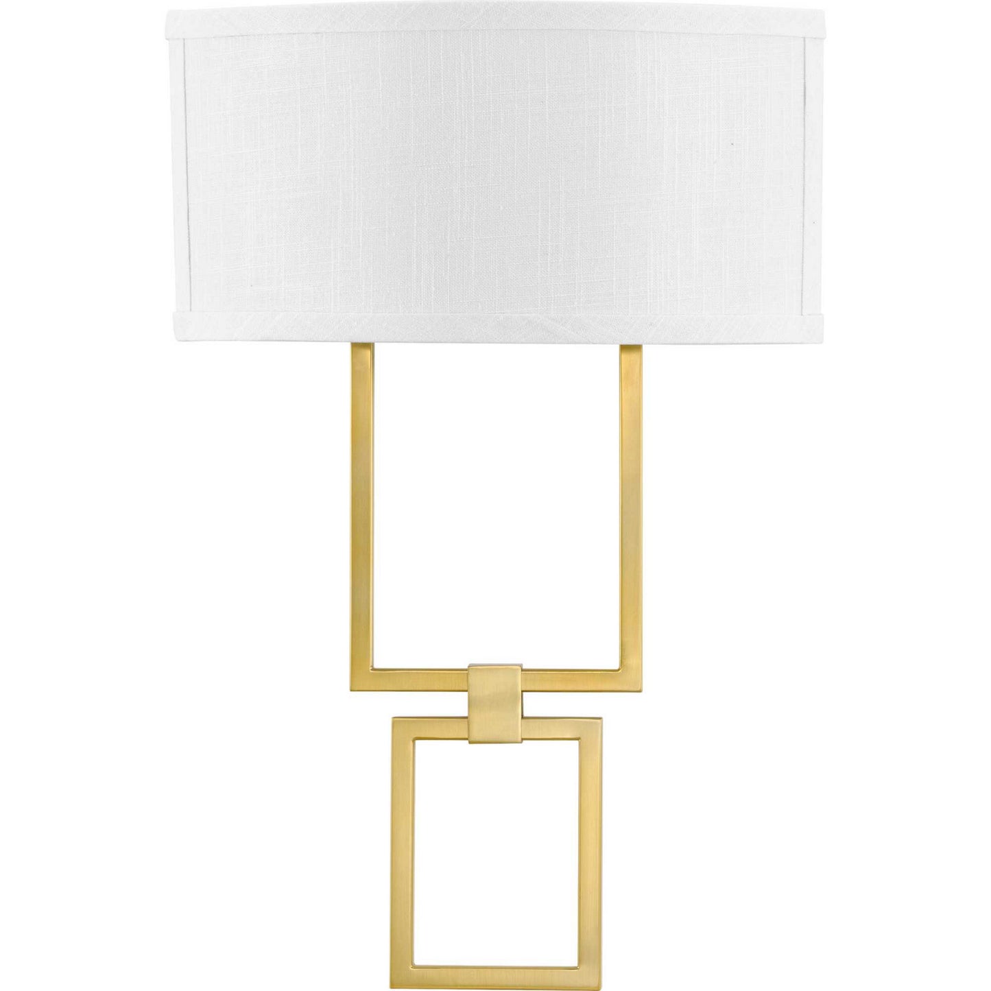 LED Shaded Sconce LED Wall Sconce in Brushed Bronze
