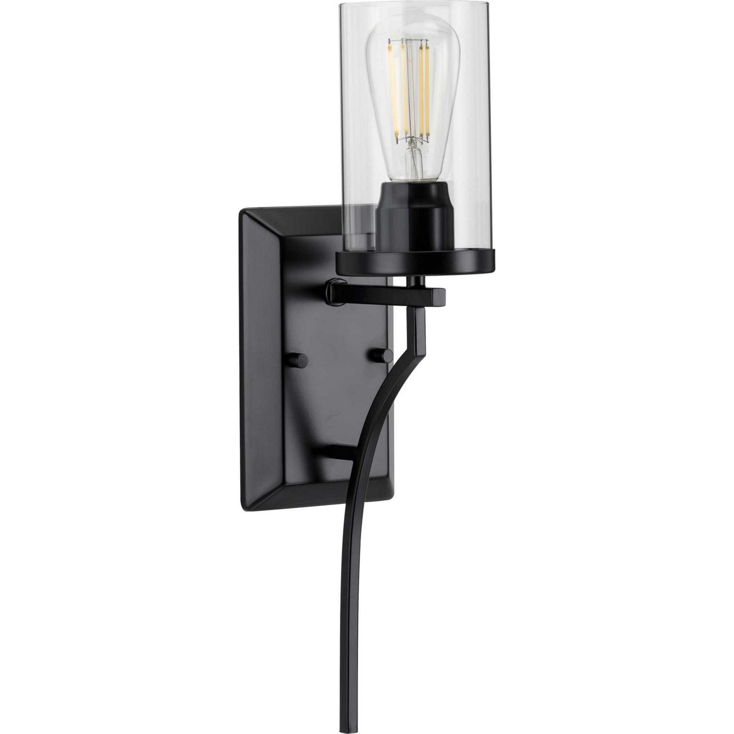 Lassiter One Light Wall Bracket in Black