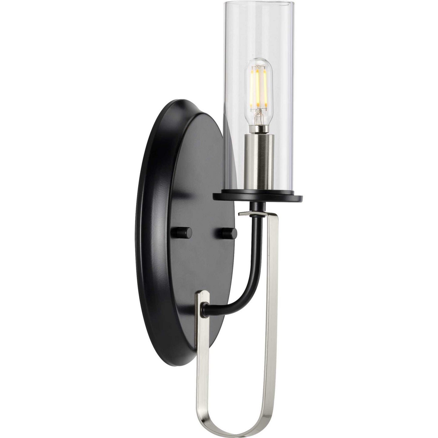Riley One Light Wall Bracket in Black