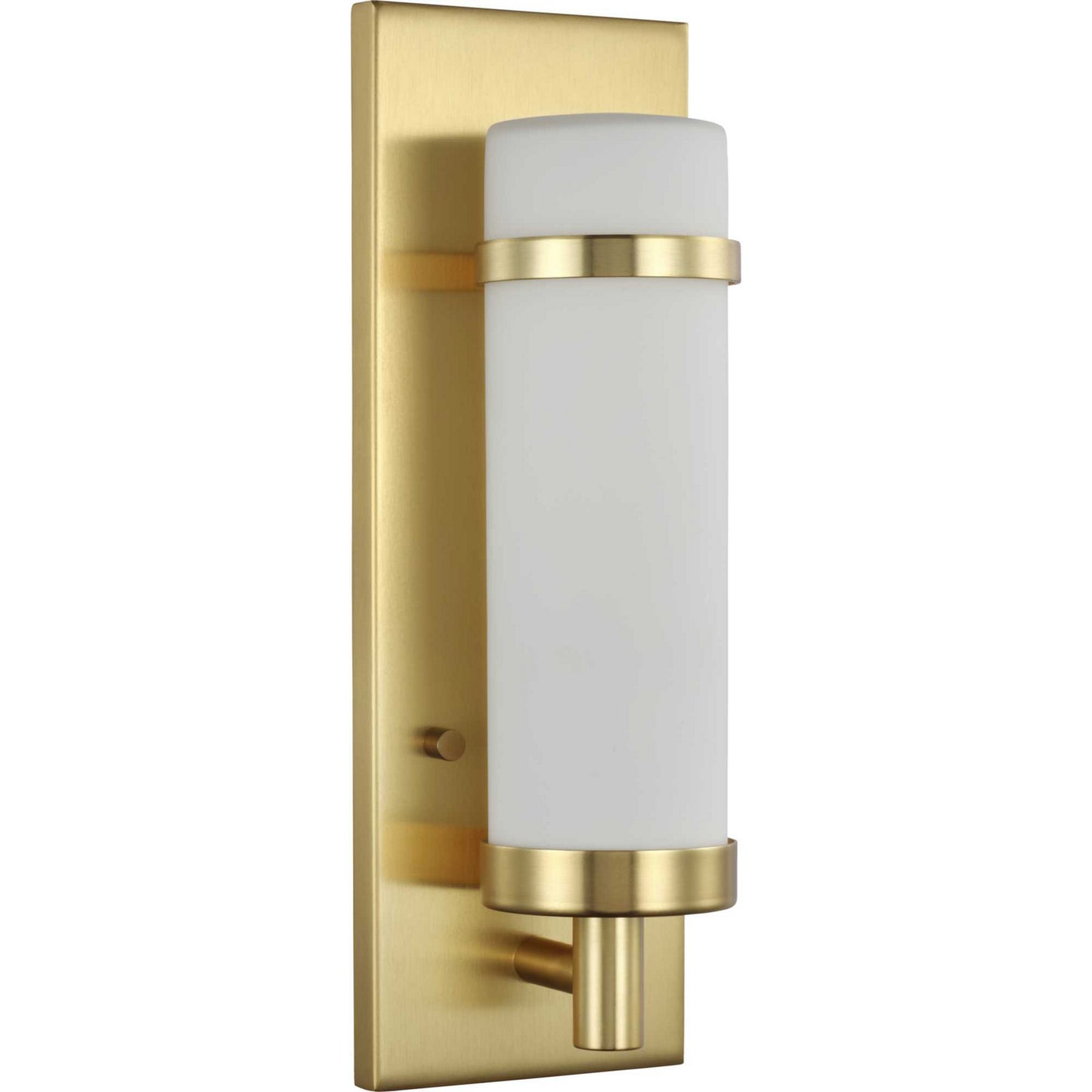 Hartwick One Light Wall Sconce in Satin Brass