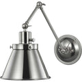 Progress Lighting - P710095-009 - One Light Swing Arm Wall Lamp - Hinton - Brushed Nickel