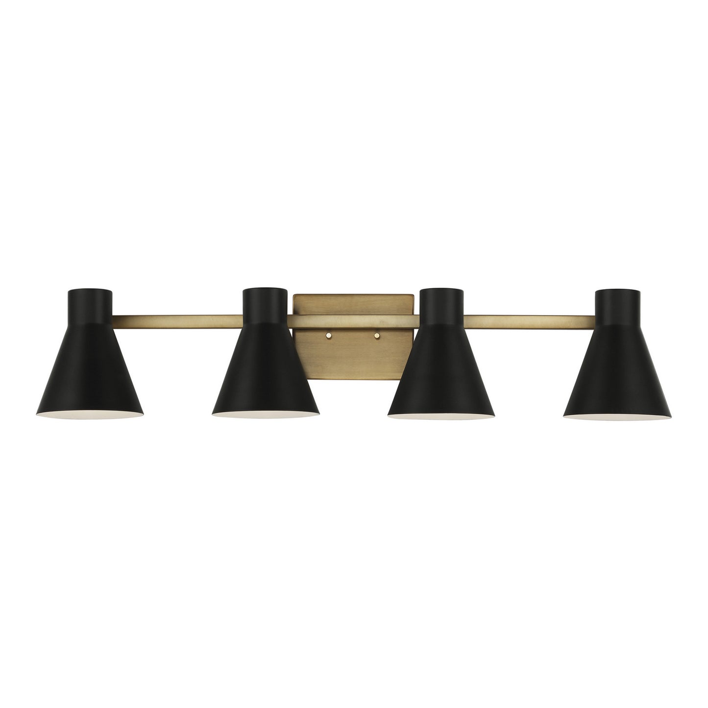 Towner Four Light Wall / Bath in Satin Brass