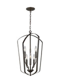 Generation Lighting - 5134906EN-710 - Six Light Hall / Foyer - Romee - Bronze