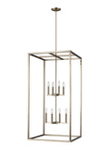 Generation Lighting - 5234508EN-848 - Eight Light Hall / Foyer - Moffet Street - Satin Brass