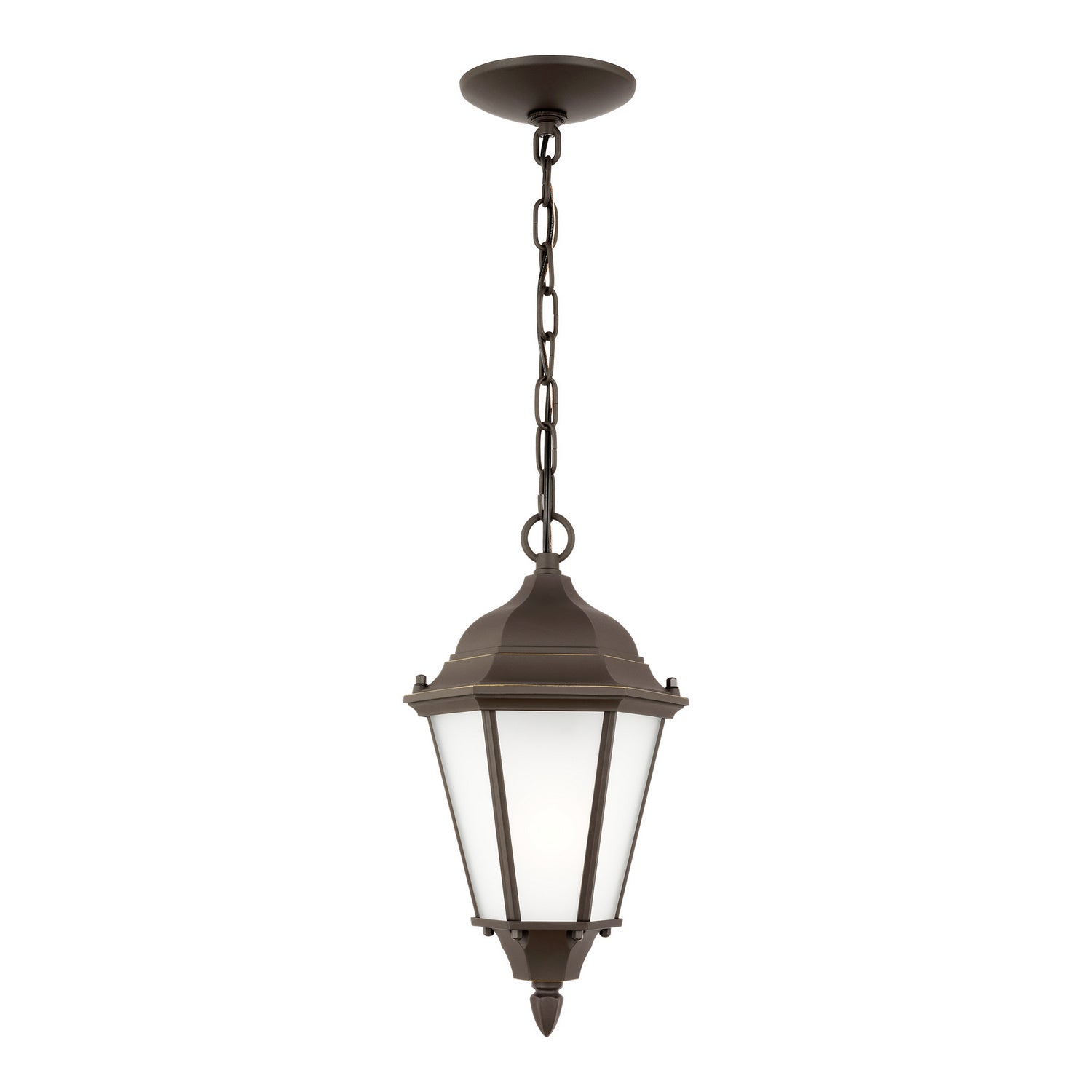 Generation Lighting - 60941EN3-71 - One Light Outdoor Pendant - Bakersville - Antique Bronze