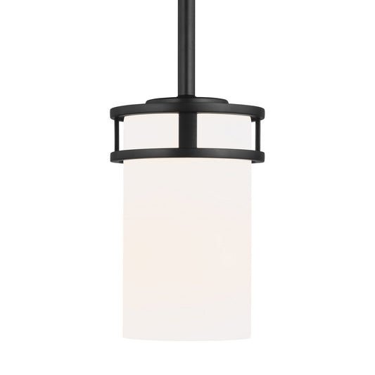 Robie One Light Mini-Pendant in Midnight Black