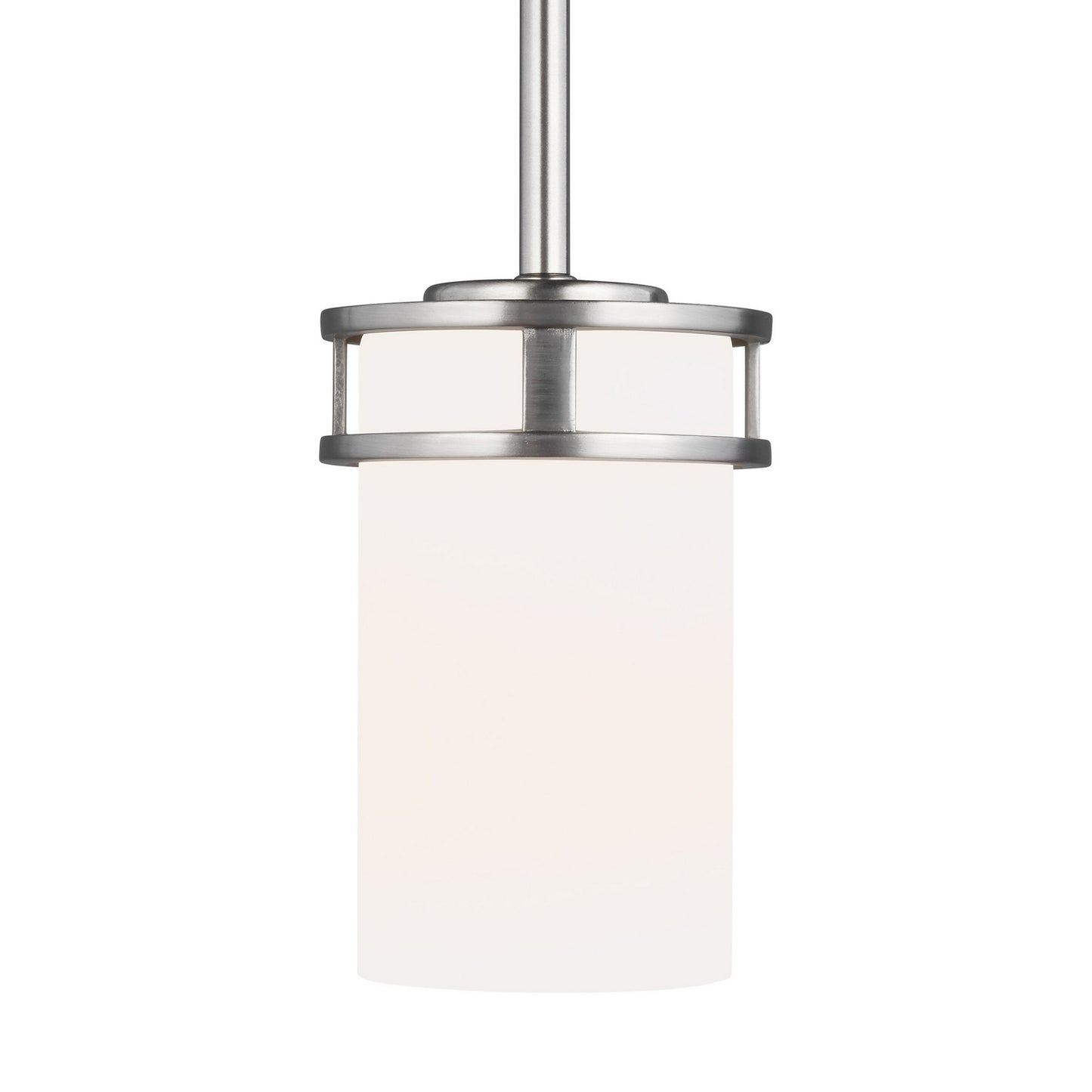 Robie One Light Mini-Pendant in Brushed Nickel