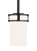 Generation Lighting - 6121601EN3-710 - One Light Mini-Pendant - Robie - Bronze
