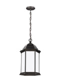 Generation Lighting - 6238751EN3-71 - One Light Outdoor Pendant - Sevier - Antique Bronze
