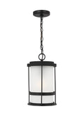 Generation Lighting - 6290901EN3-12 - One Light Outdoor Pendant - Wilburn - Black