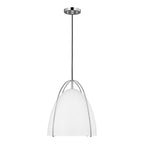 Norman One Light Pendant in Chrome