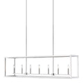 Generation Lighting - 6634507-962 - Seven Light Island Pendant - Moffet Street - Brushed Nickel