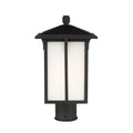 Generation Lighting - 8252701-12 - One Light Outdoor Post Lantern - Tomek - Black